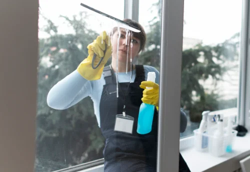 Nettoyage de vitres intérieures et extérieures à Merville